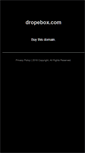 Mobile Screenshot of dropebox.com