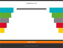 Tablet Screenshot of dropebox.com